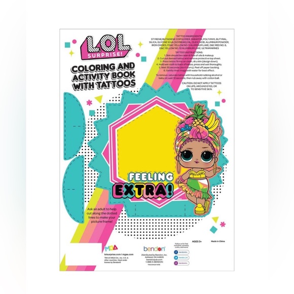 LOL Surprise Coloring Book with Tattoos - Target
Exclusive Edition (4 Books) - Picture 4 of 6